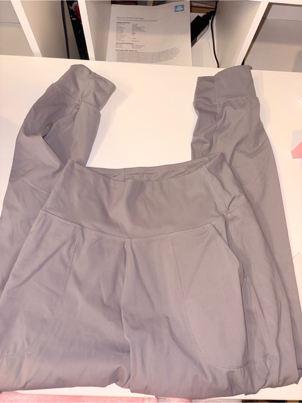 Oalka Gray Performance Joggers